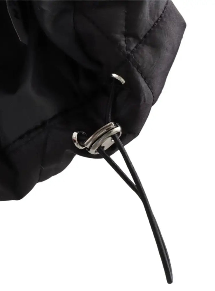 Casual Quilted Silk Line Cotton Coat Jacket - Outerwear