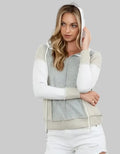 Casual Texture Knitted Long Sleeved Sweater - S / Gray - Sweatshirts & Hoodies