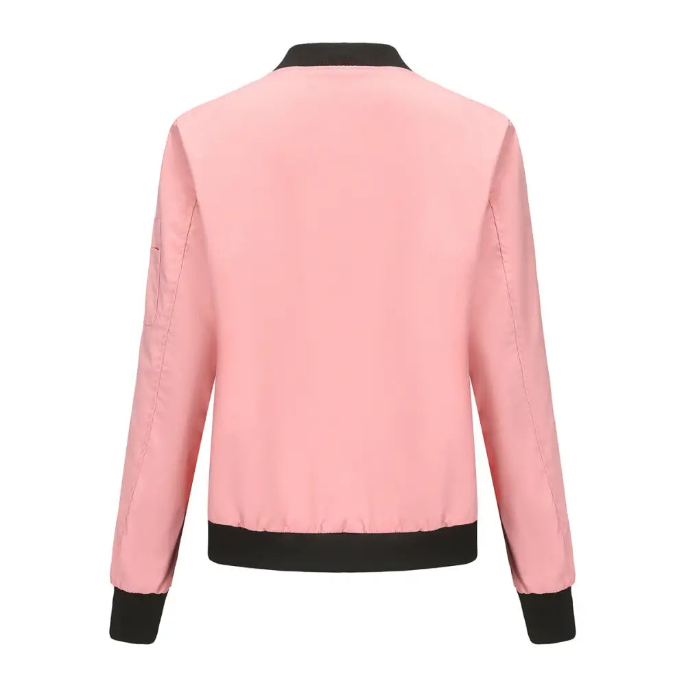 Casual Thin Flight Jacket - Outerwear