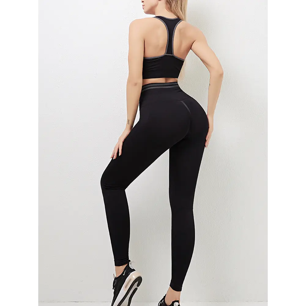 Fitness High Waist Yoga Sports Suit - Activewear