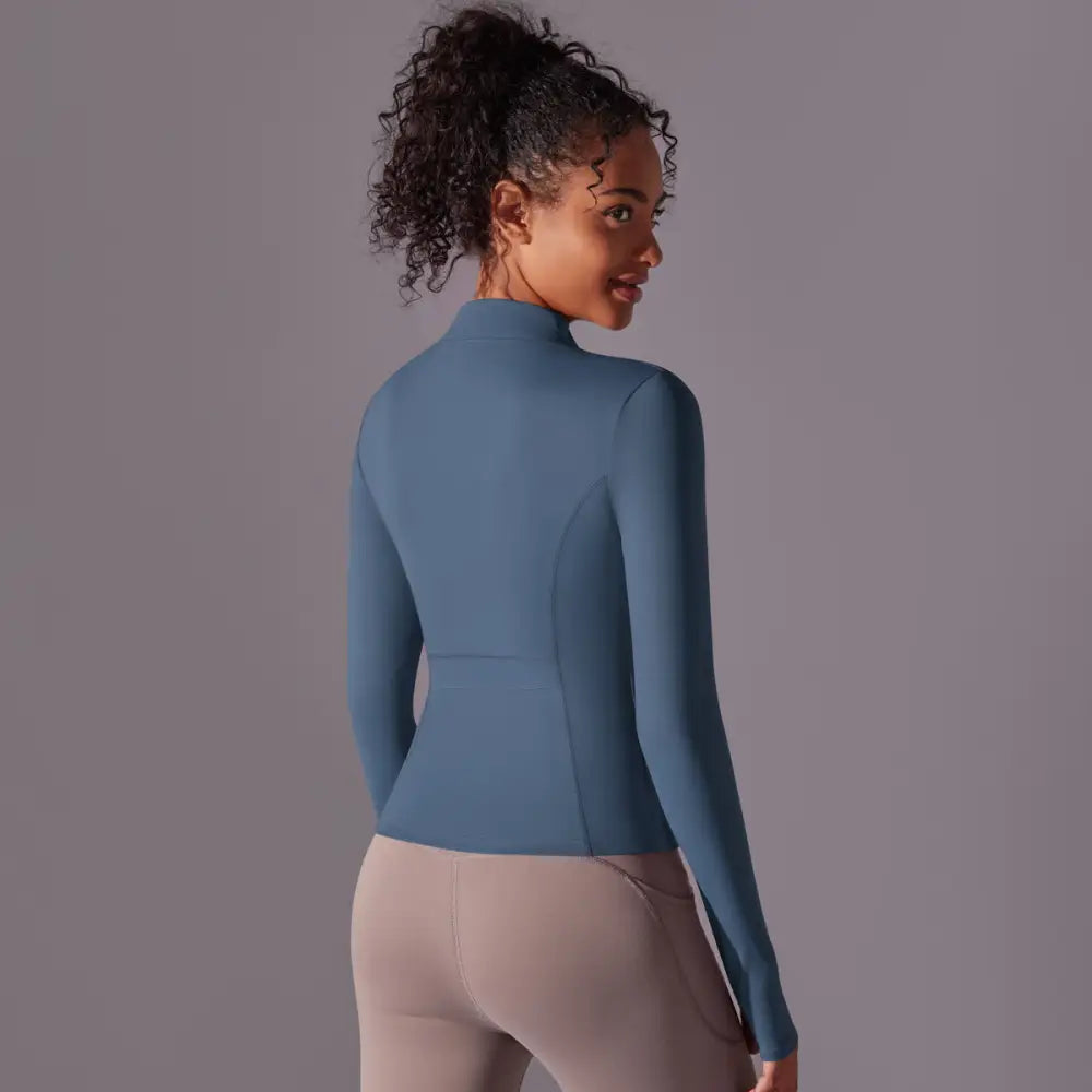 Fitness UV Protection Zipper Jacket - Activewear