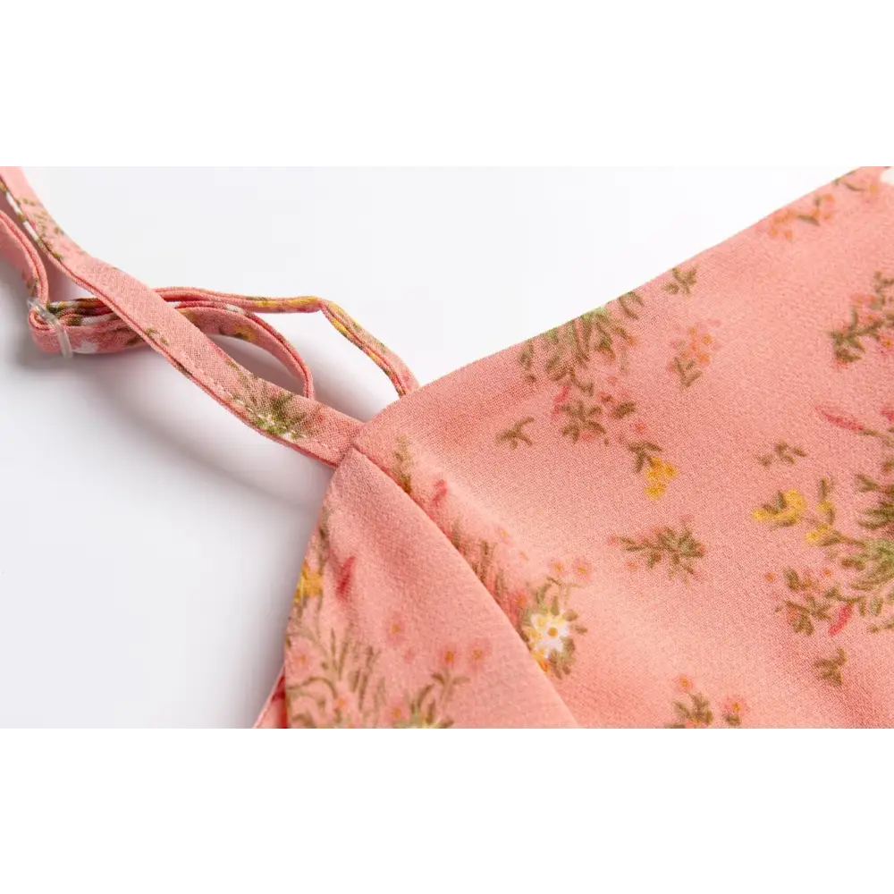 Floral Midi Dress - Dresses
