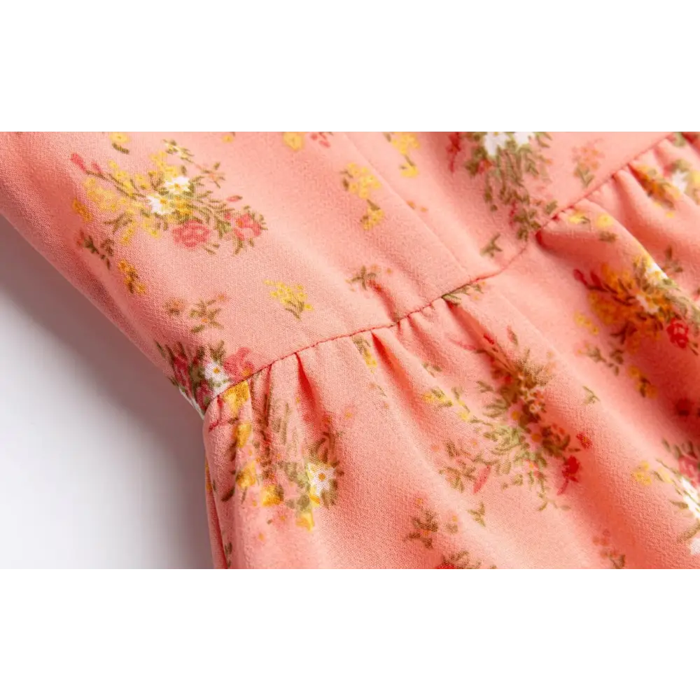 Floral Midi Dress - Dresses