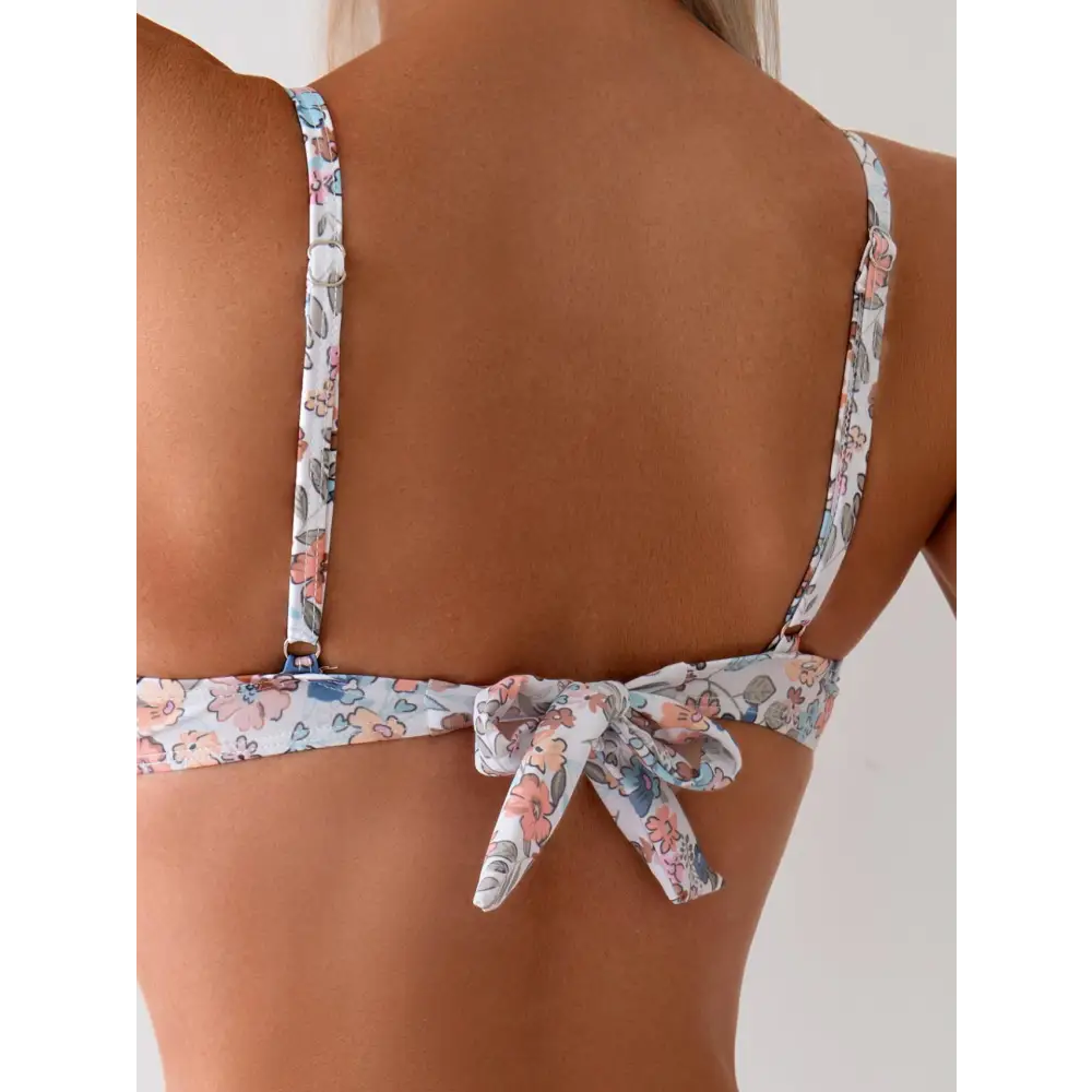 Floral Push-up Bikini - Bikinis