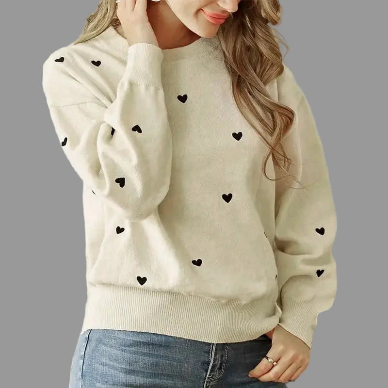 Heart Love Sweater - Sweaters & Cardigans