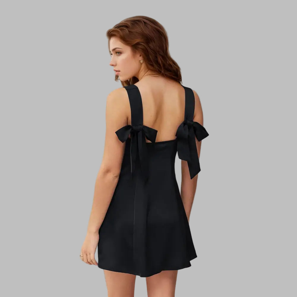 Hepburn Elegant Sling A-Line Dress - Dresses