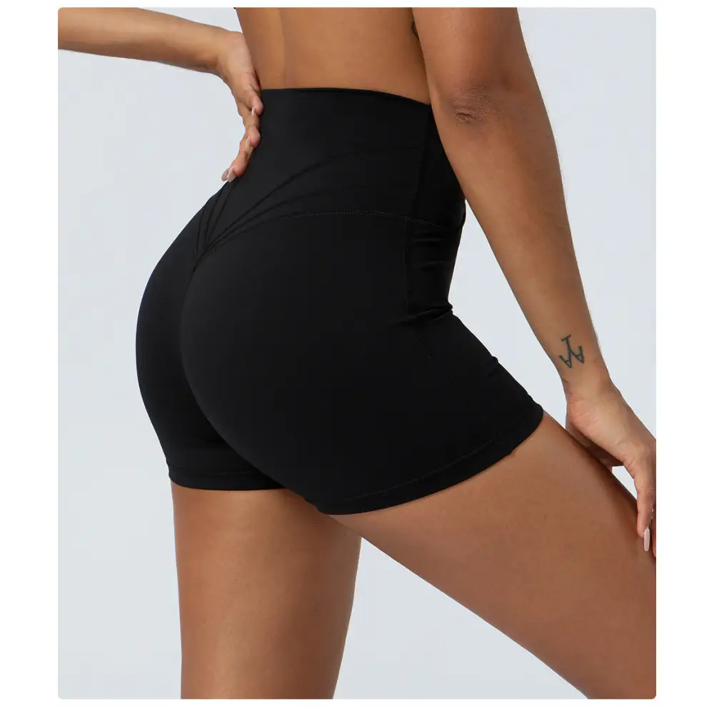 Hip Raise Yoga Shorts - Activewear