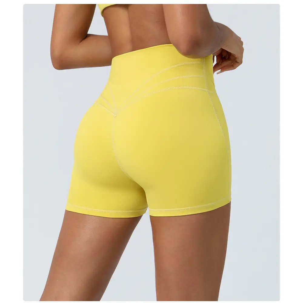 Hip Raise Yoga Shorts - Activewear