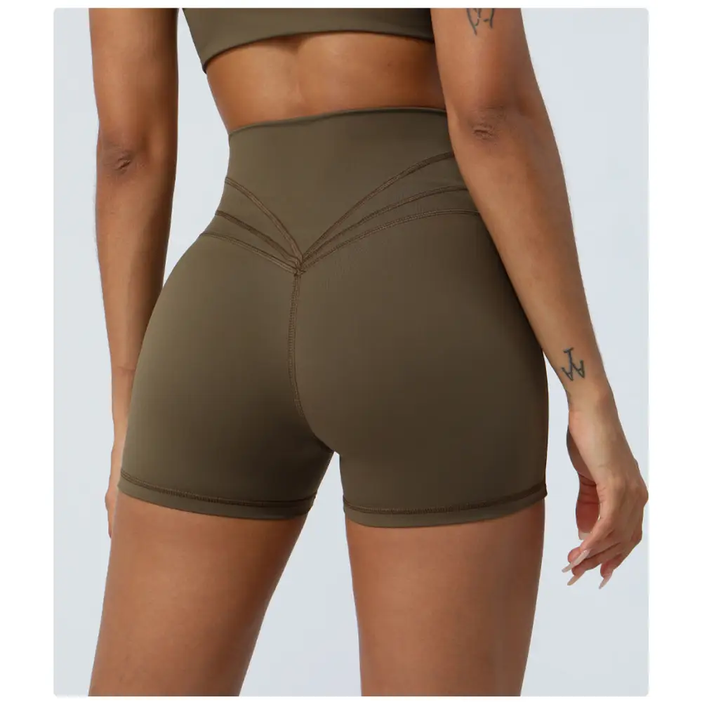 Hip Raise Yoga Shorts - Activewear