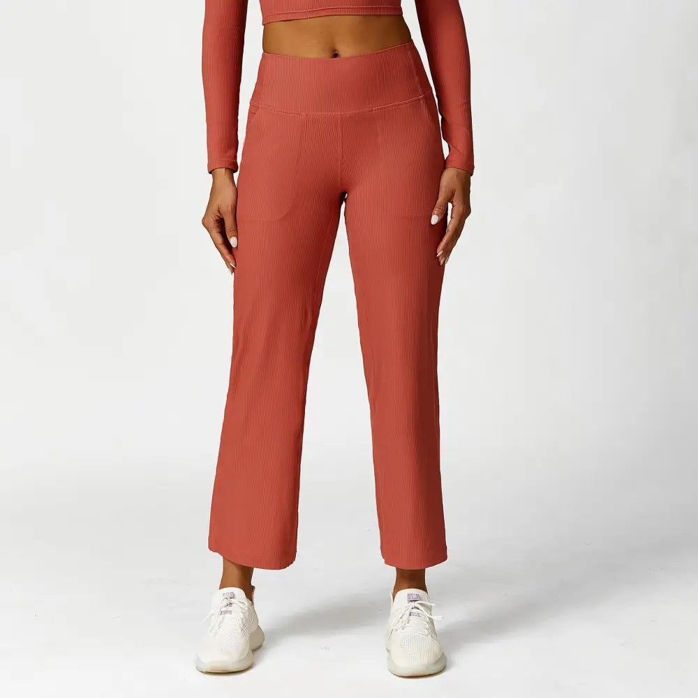 Hollow Cutout Shoulder Strap Long Sleeve Sports Chest Pad Running Fitness Yoga Suit - S / Universe Dust-Colored