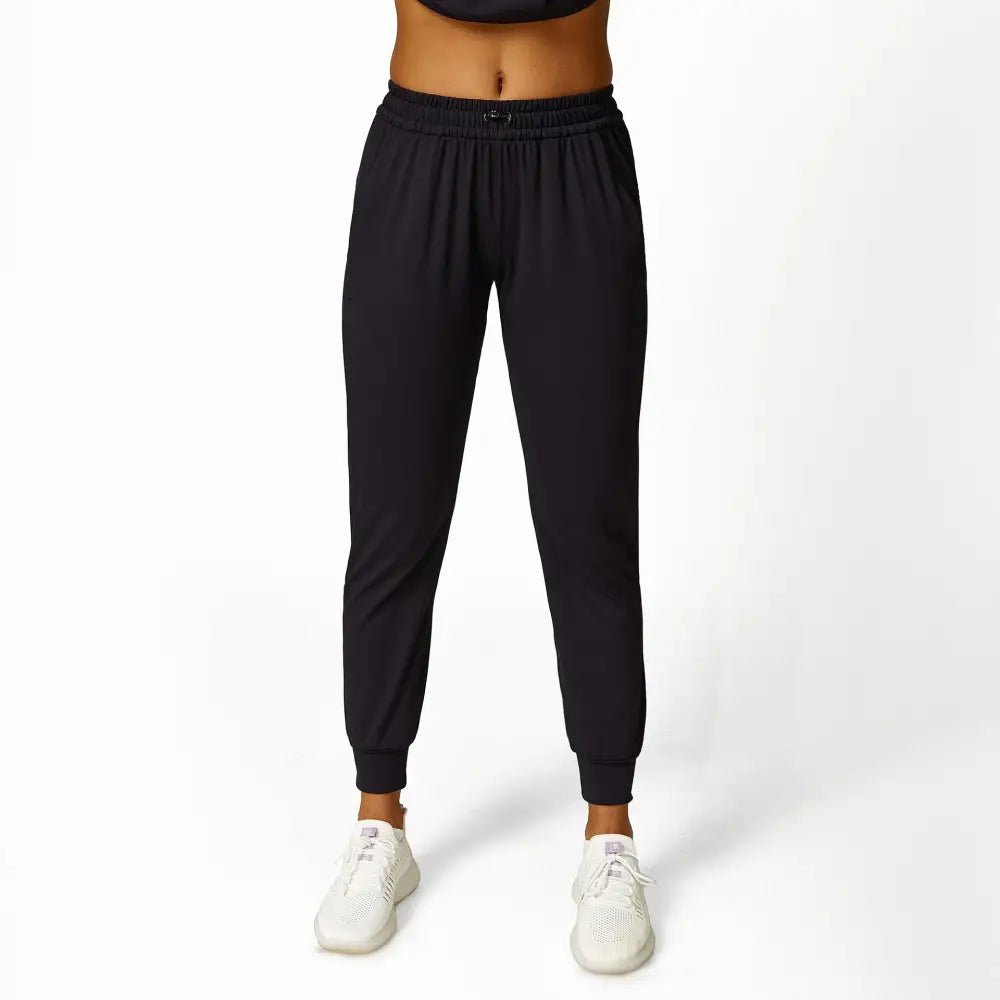 Hooded Sweatshirt Drawstring Sports Yoga Suit - S / Black Pants - Activewear