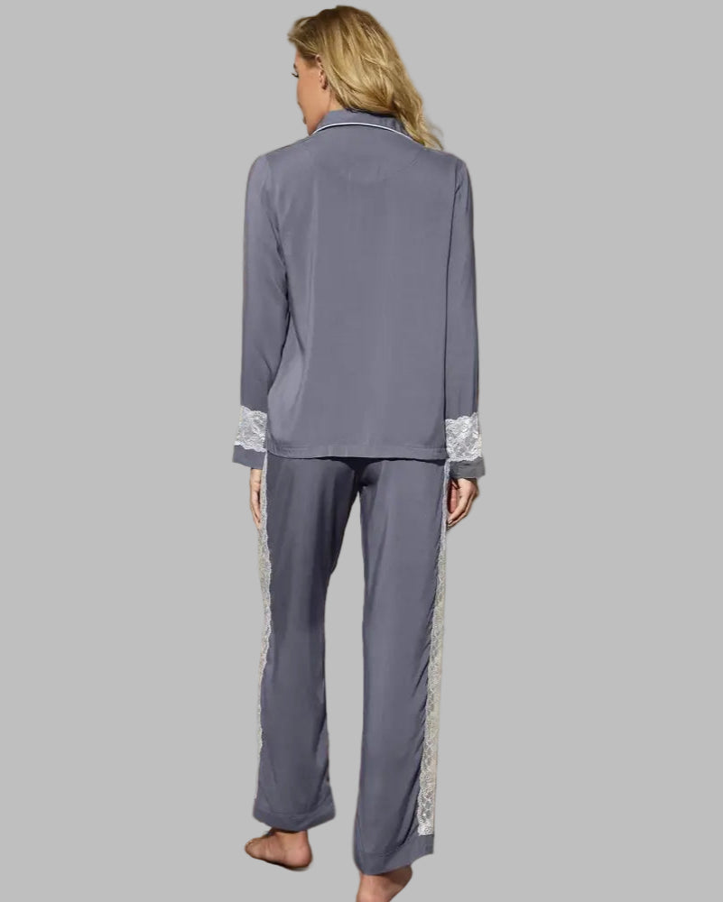 Lace Ladies Pajamas Set - Loungewear Sleepwear