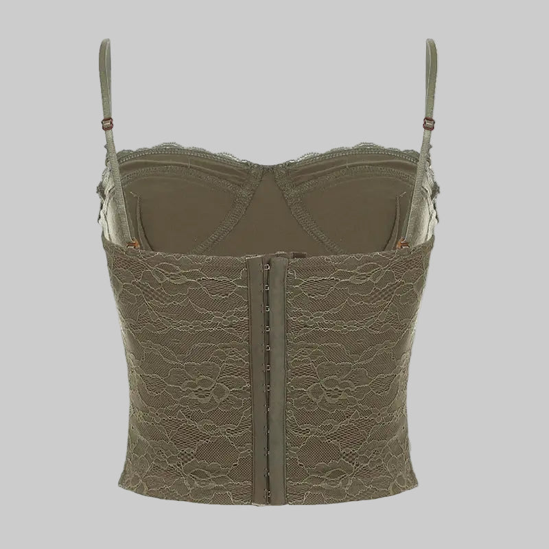 Lace Stitching Camisole Top - Tank Tops & Camis