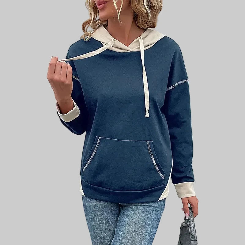 Long Sleeve Sweater - S / Purplish blue - Sweatshirts & Hoodies