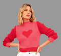 Love Turtleneck Knitwear Pullover Sweater - Sweaters & Cardigans