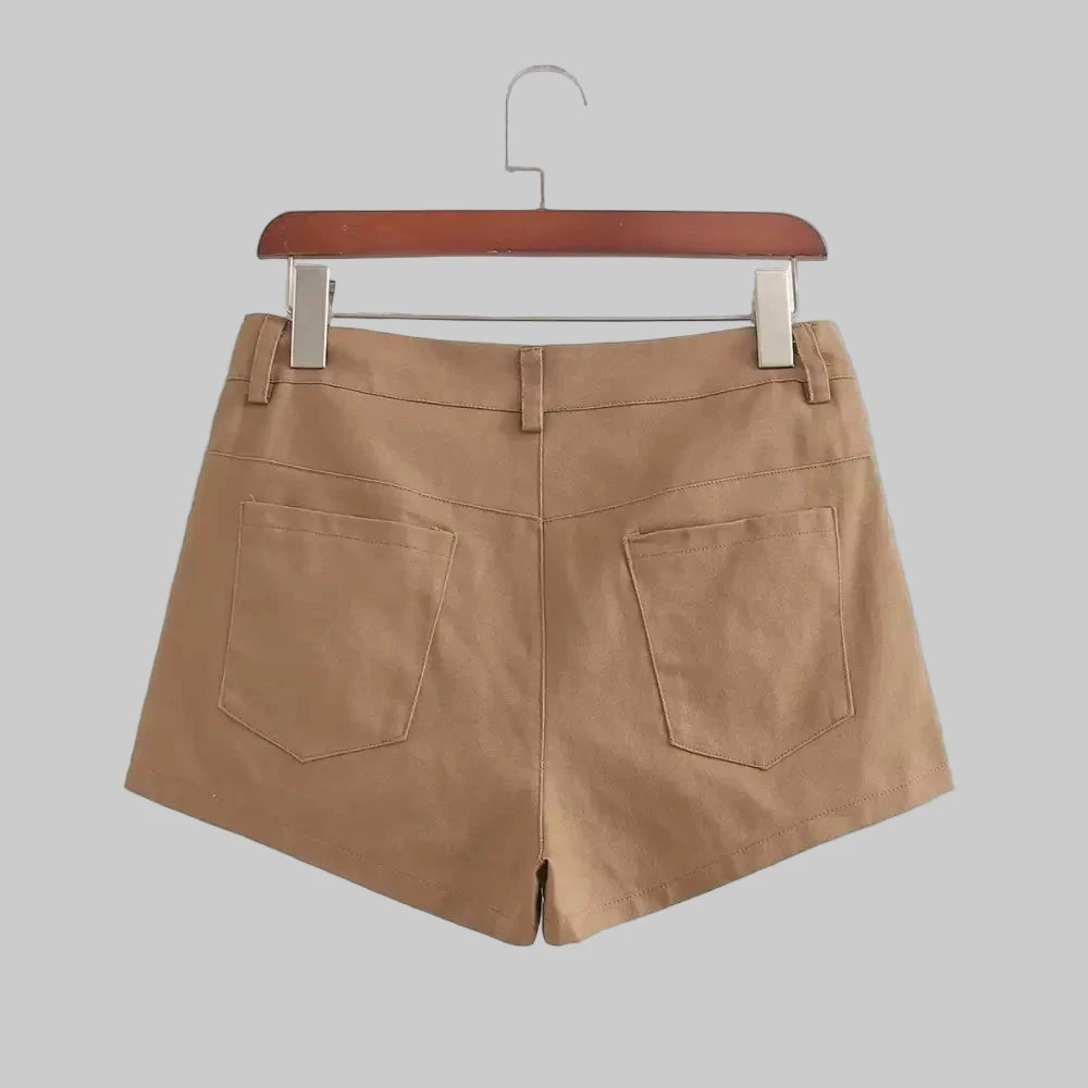 Multi Pocket Cargo Shorts