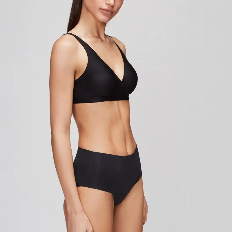 Nude Feel Seamless Thin Soft Support Comfortable Bra Set - Panty Sets