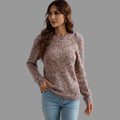 Pullover Yarn Knitted Sweater - S / Khaki - Sweaters & Cardigans