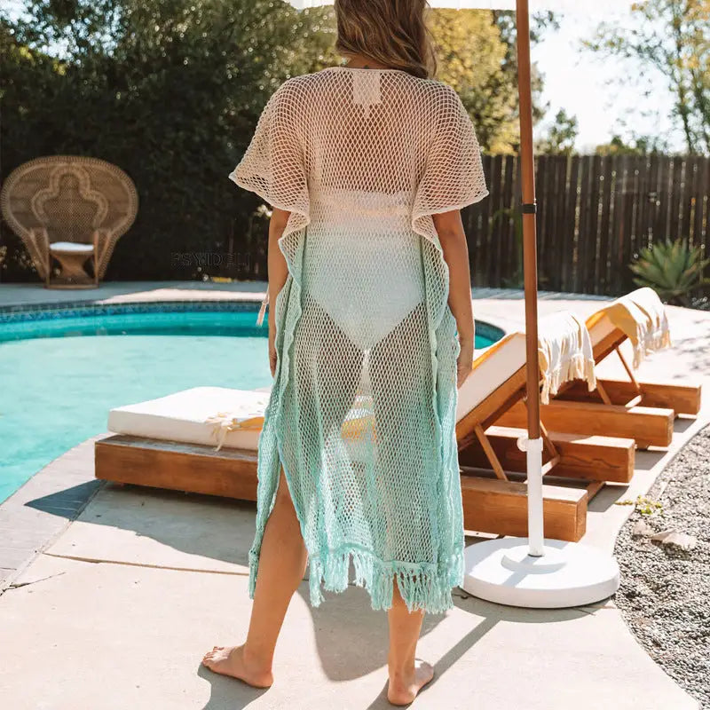 Sexy Blouse Mid Length Cover-up - Cover-ups & Kimonos