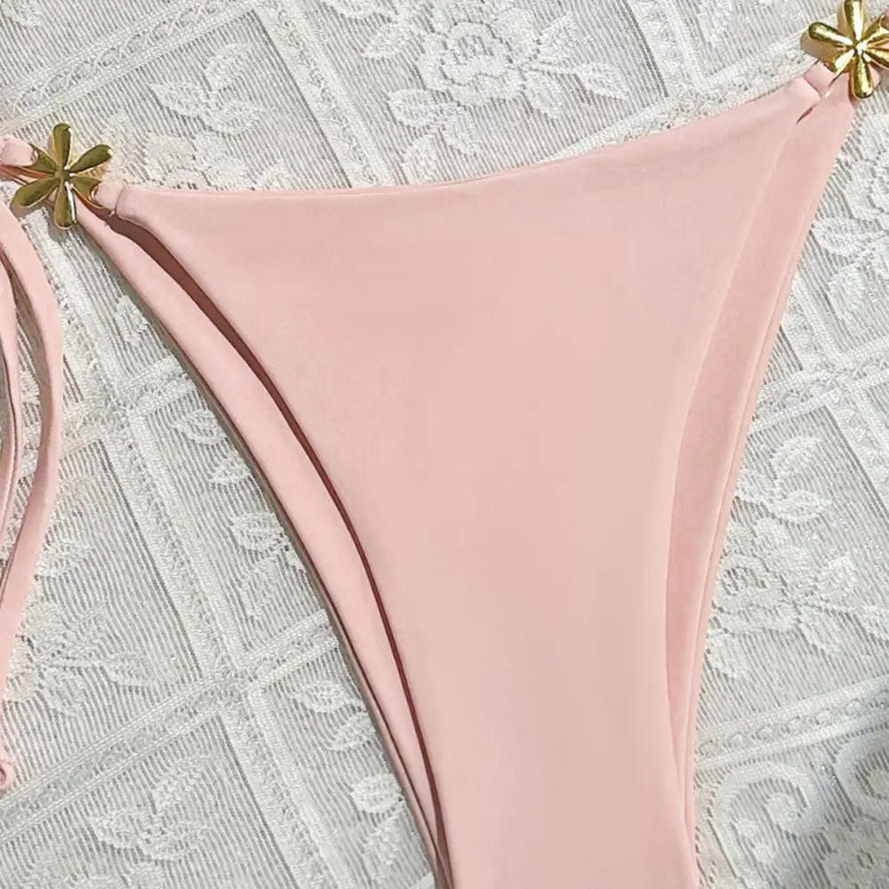 Sexy Pink Star Fish Bikini - Bikinis