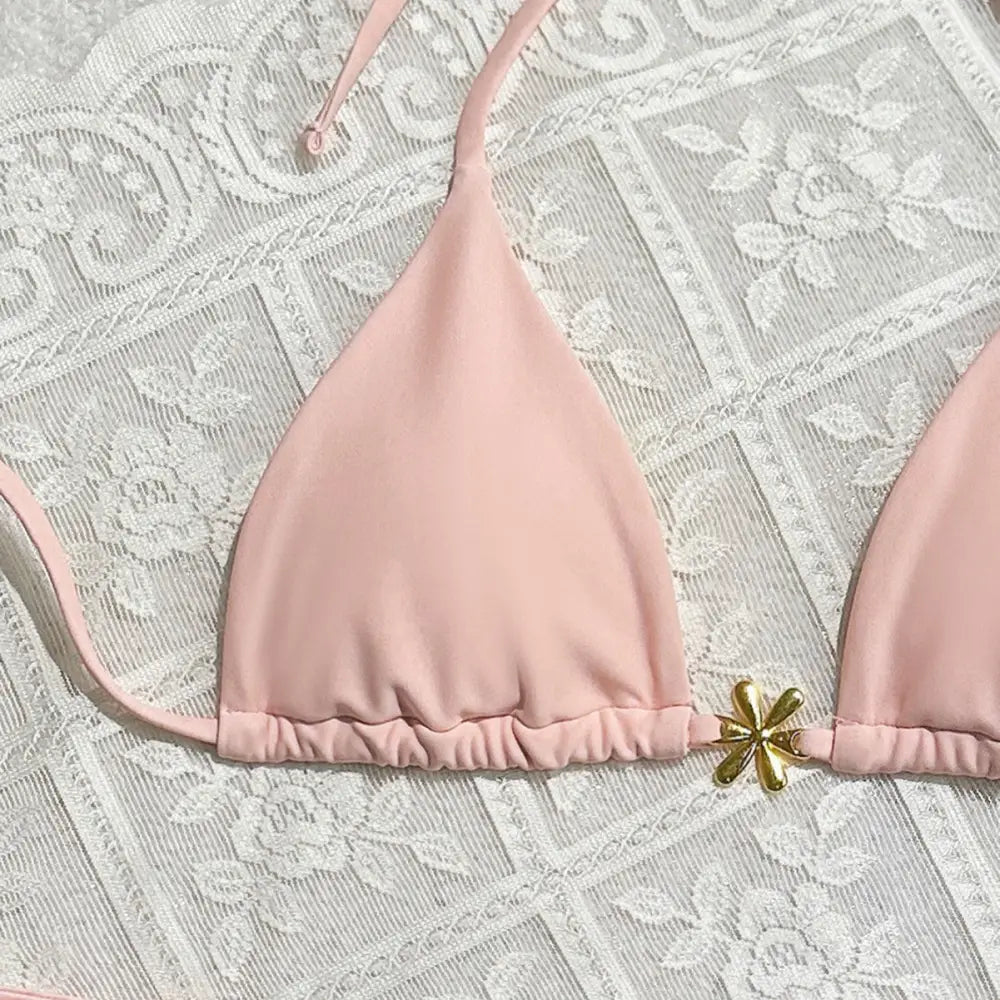 Sexy Pink Star Fish Bikini - Bikinis