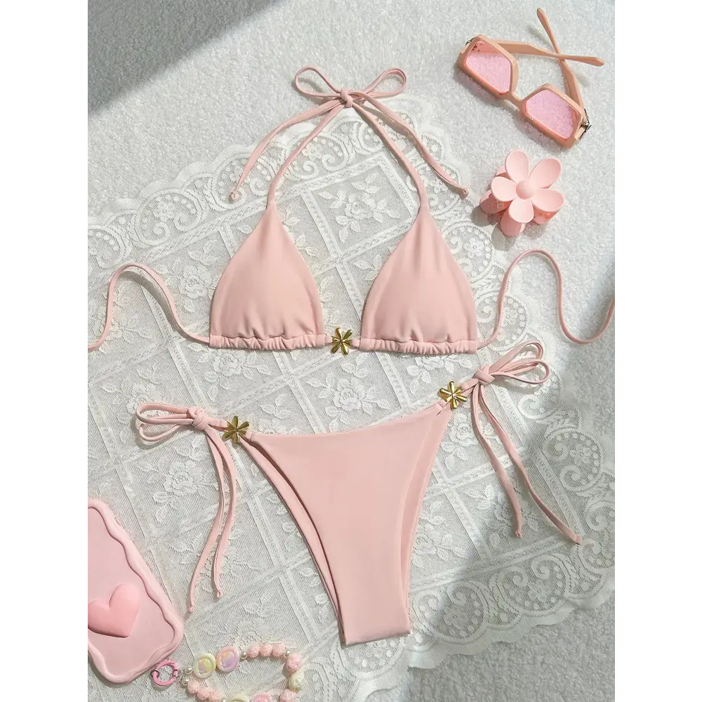 Sexy Pink Star Fish Bikini - S / Bikinis
