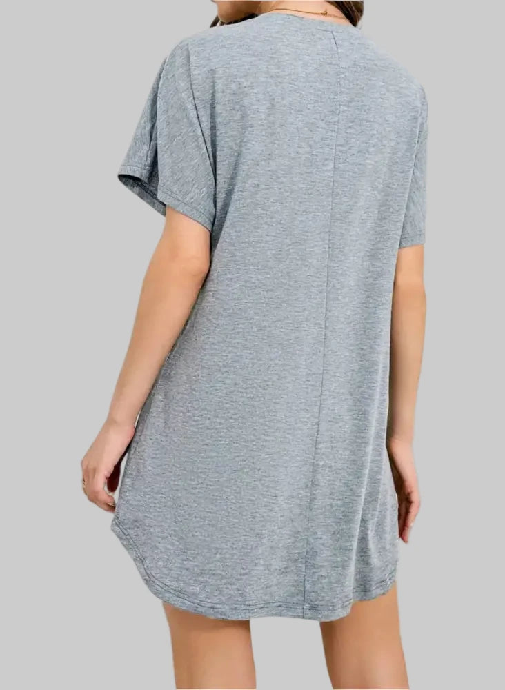 Short Sleeve Nightdress - Loungewear Sleepwear
