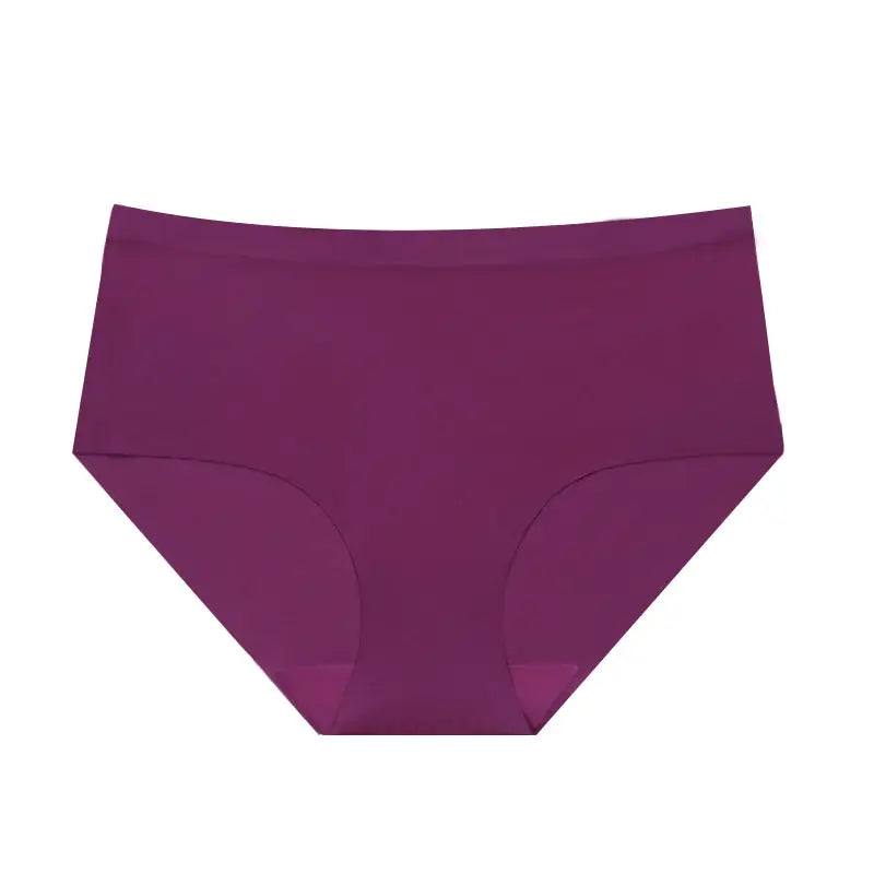 Sports Hip Lifting Comfortable Folding Waist Head Belly Contracting Seamless Briefs - XS / shen zi hong - Pantyhose