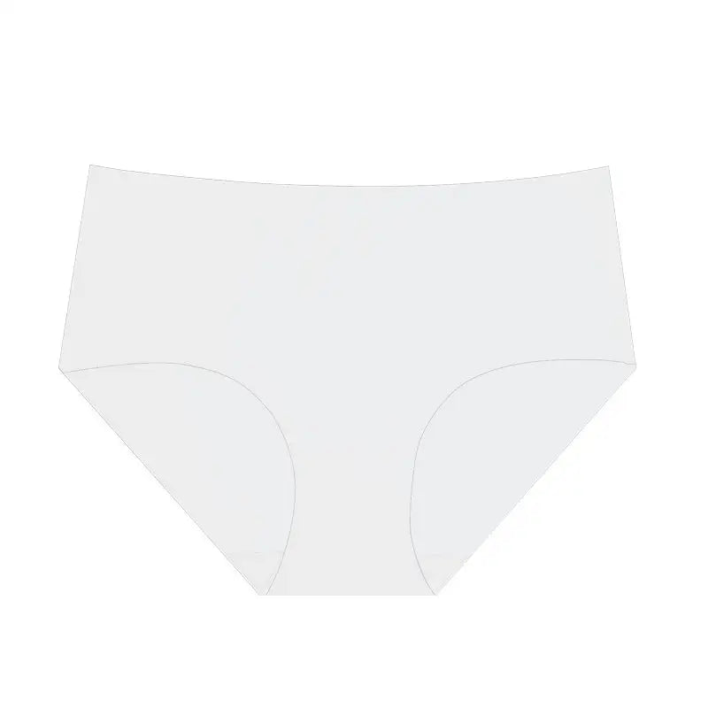 Sports Hip Lifting Comfortable Folding Waist Head Belly Contracting Seamless Briefs - XS / White - Pantyhose