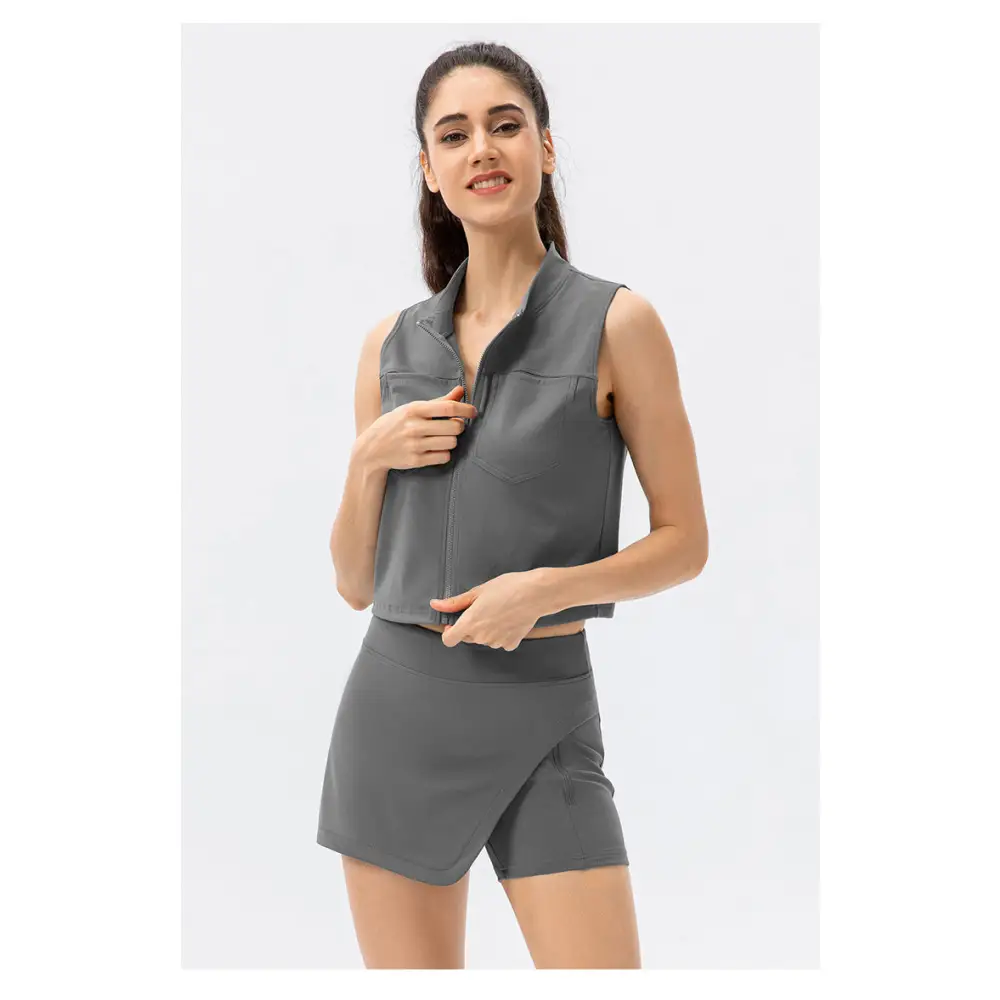 Sports Two-Piece Workout Culottes - Activewear