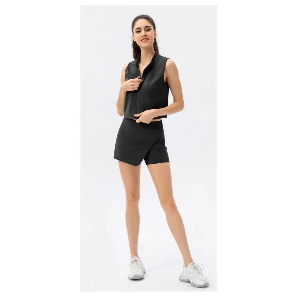 Sports Two-Piece Workout Culottes - Activewear