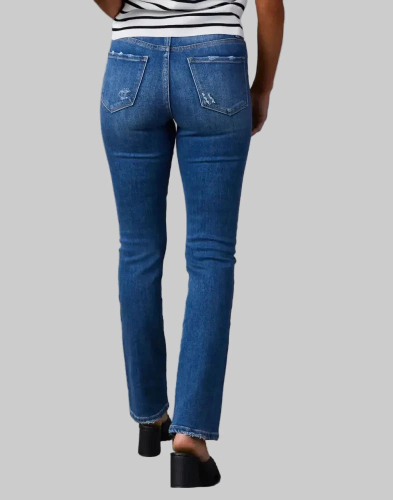 Straight Washed Jeans