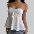 Sweet Spicy Tube Top Slim Fit - S / Ivory - Tank Tops & Camis