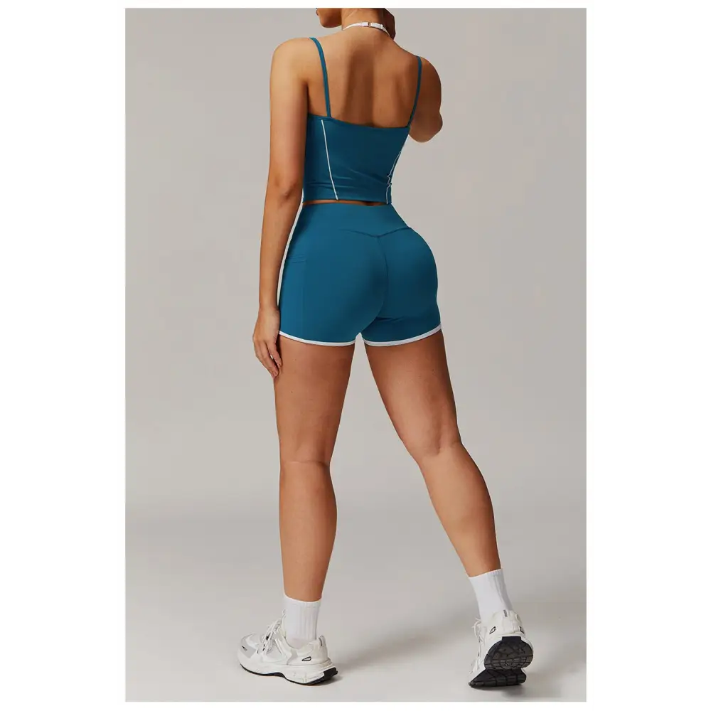 Two-Piece Halter High Waist Activewear