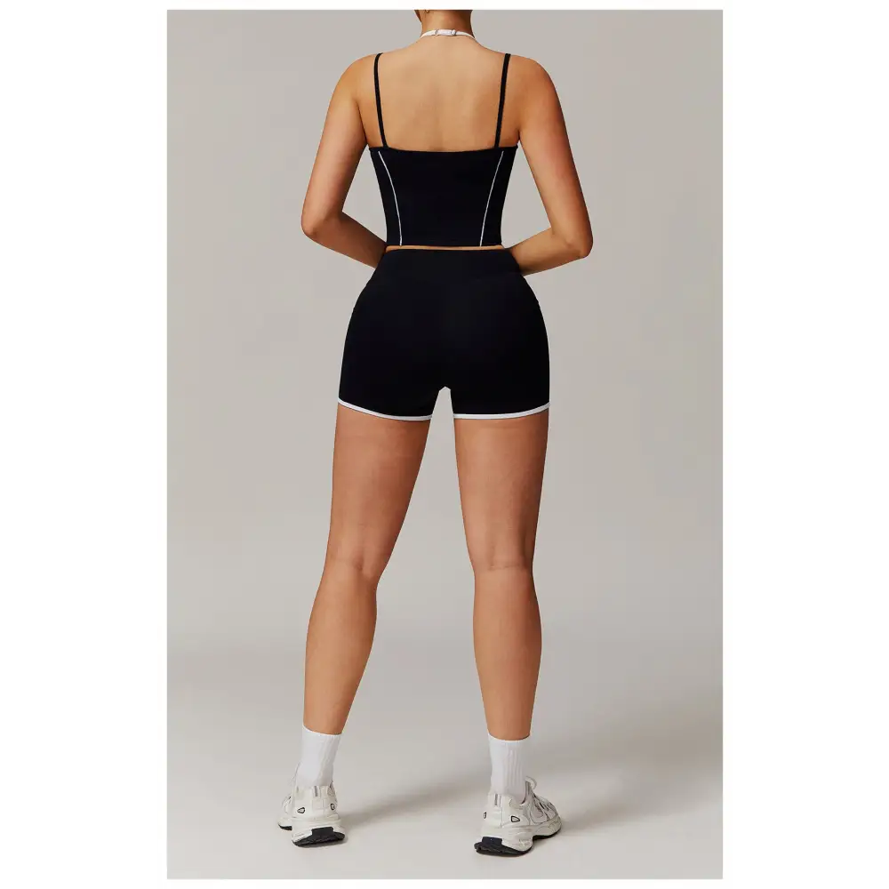 Two-Piece Halter High Waist Activewear