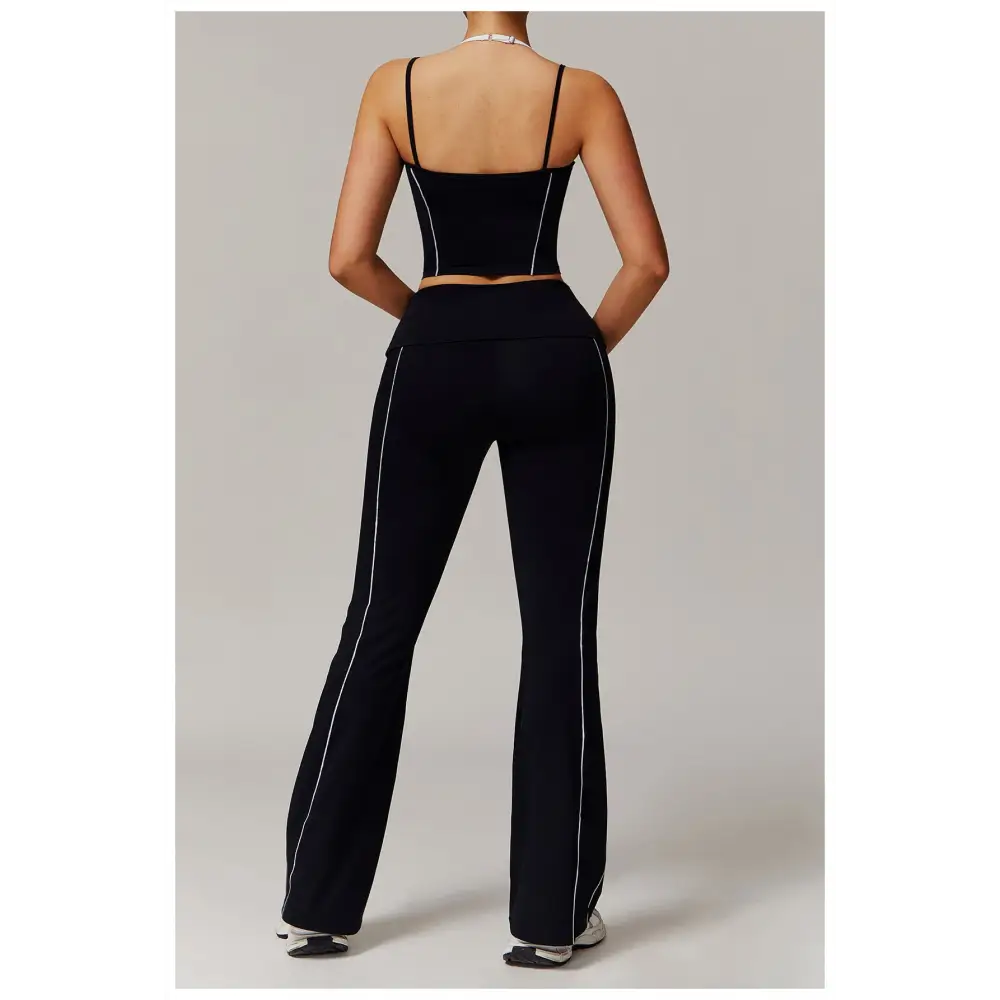 Two-Piece Halter High Waist Activewear