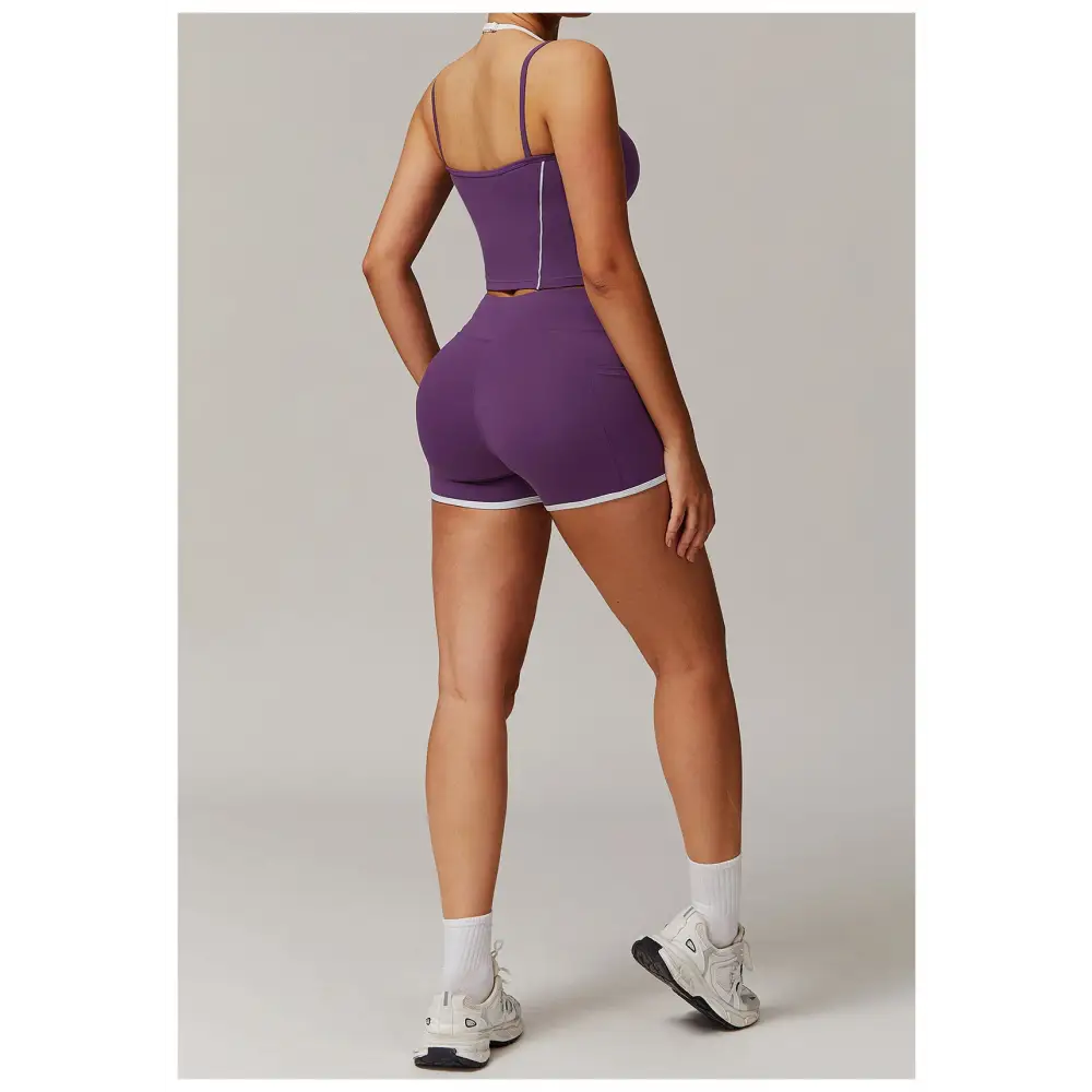 Two-Piece Halter High Waist Activewear