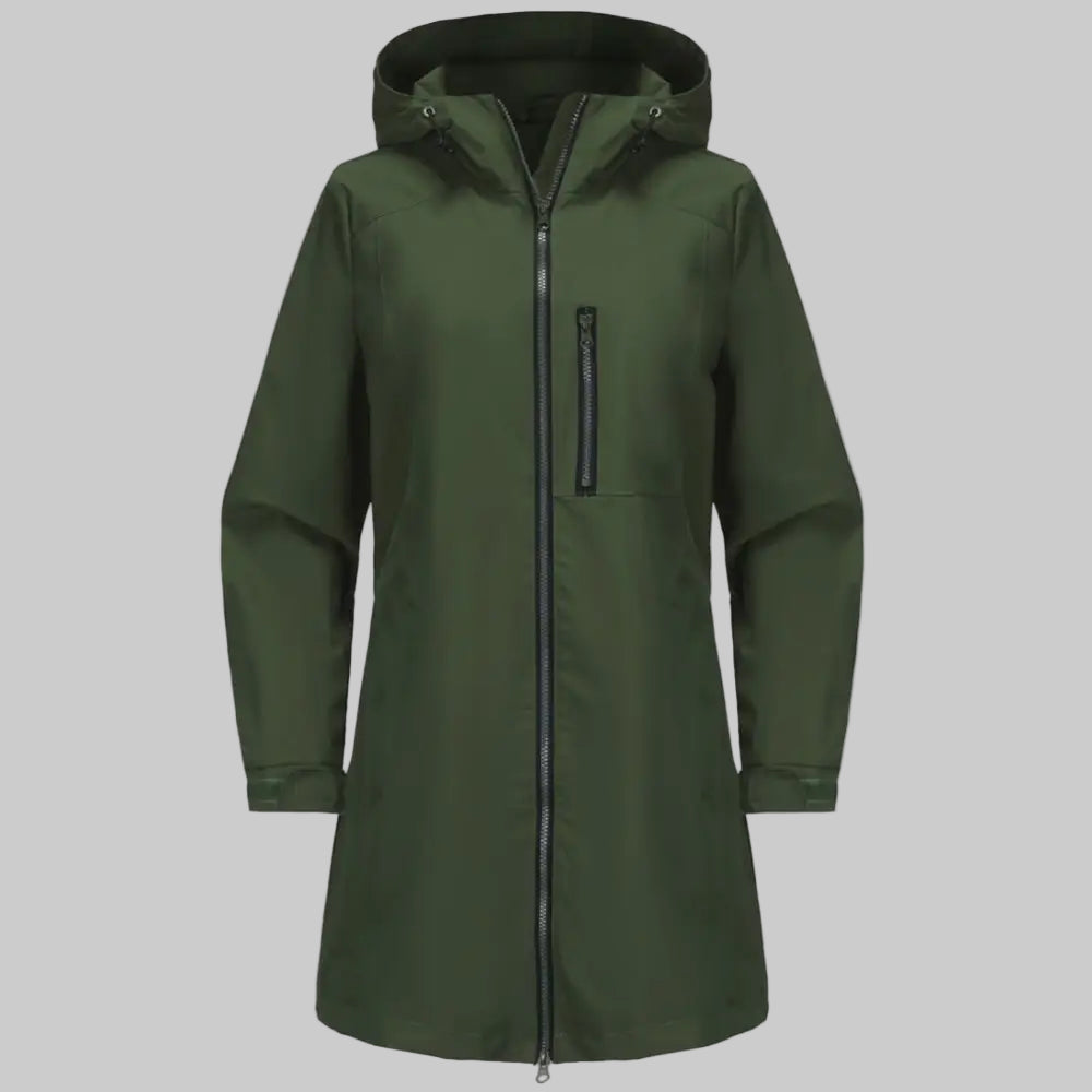 Waterproof Windbreaker Hooded Coat - S / Army Green - Outerwear