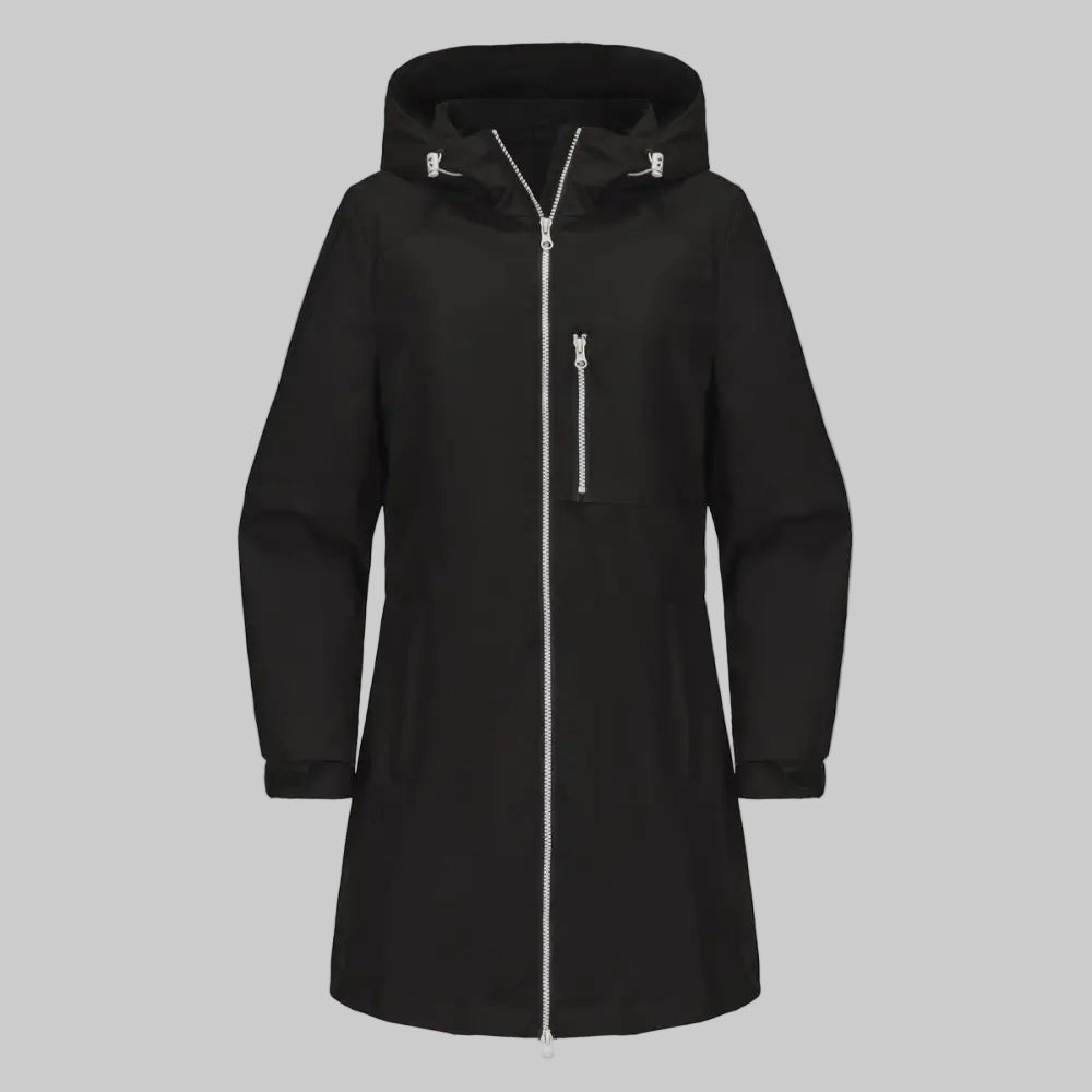 Waterproof Windbreaker Hooded Coat - S / Black - Outerwear