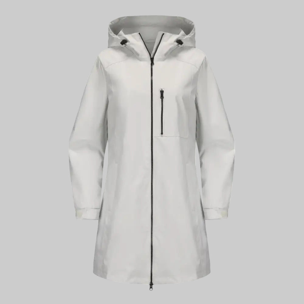 Waterproof Windbreaker Hooded Coat - S / Grey - Outerwear