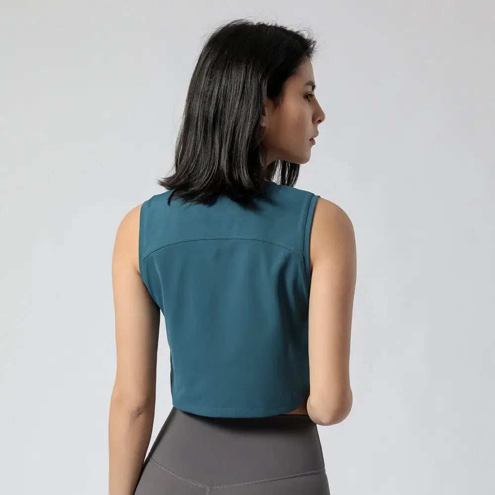 Yoga Exercise Loose Fitness Top - Activewear