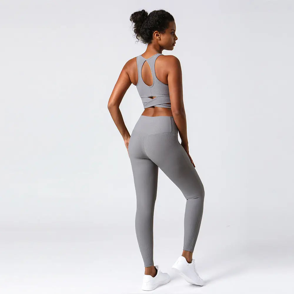 Yoga Hip Lift Fitness Suit - Activewear