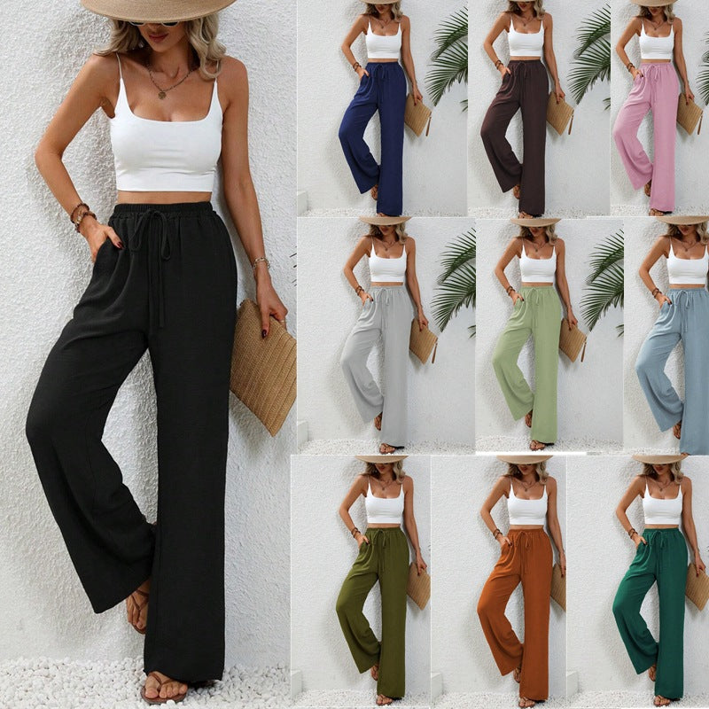 Casual Wide Leg Pants