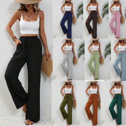 Casual Wide Leg Pants