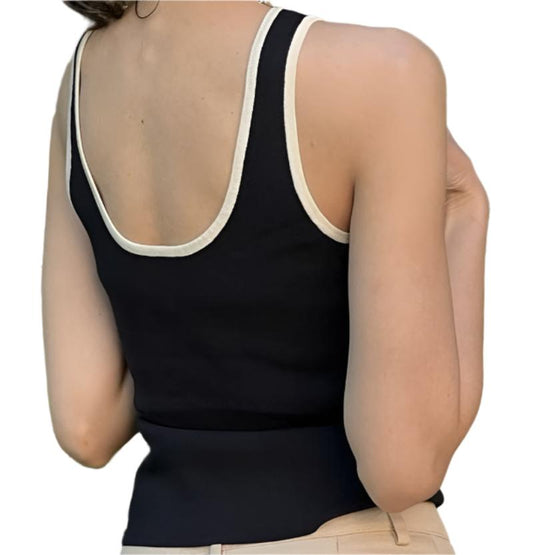 Contrast Color Tank Top